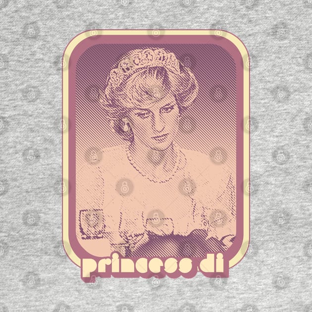 Princess Diana /// Retro Style Fan Design by DankFutura